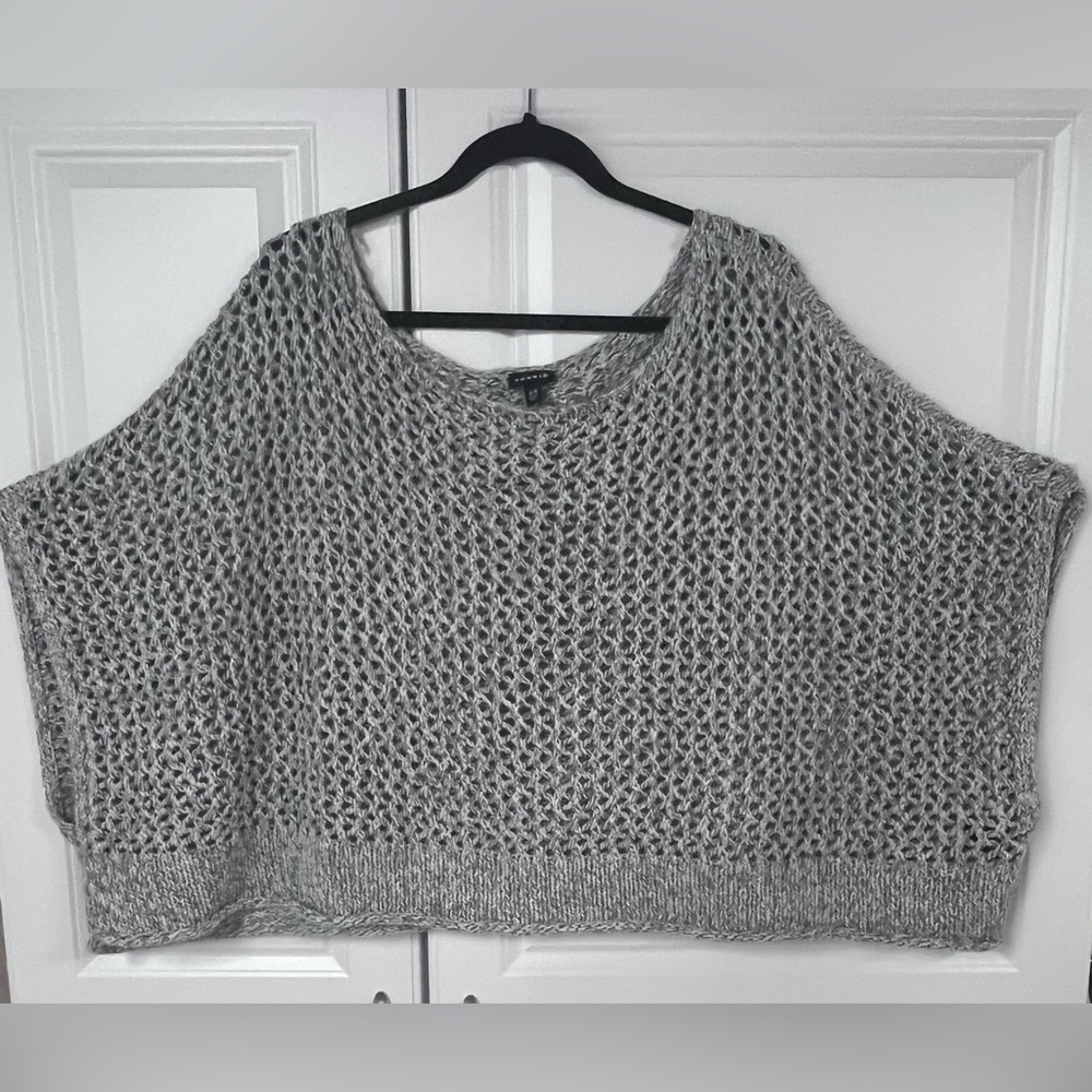 TORRID Open Stitch Pullover Oversized Cropped Sweater - Picture 3 of 7